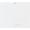 Image de Table de cuisson induction ELECTROLUX - 3 foyers - L59xP52 cm - 7350 W - 3 boosters - Blanc - LIT60342CW