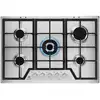 Image de Plaque De Cuisson A Gaz - 5 Foyers - 74,4 X 51 Cm - Kgs7536sx - Inox