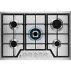 Image de Plaque de cuisson à gaz - ELECTROLUX - 5 foyers - 744 x 51 cm - KGS7536SX - Inox