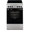 Image de Faure Fci553gcsa Four Et Cuisinière Electrique Plaque Avec Zone À Induction Argent