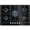Image de Plaque de cuisson à gaz - ELECTROLUX - KGG75362K - 5 foyers - 74 x 51 cm - Noir