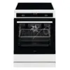 Image de Cuisinière Induction 60cm Blanche 73l Pyrolyse Steambake Airfry Aeg
