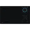Image de Plaque Mixte Gaz Et Induction Hdb95623nb Verre Noir 88 Cm Aeg