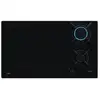 Image de Aeg hdb95623nb table de cuisson encastrable 88 cm combi 5 feux noir