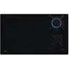 Image de AEG table de cuisson mixte 2 feux gaz + 3 zones induction HDB95623NB 8000 MIXED grilles fonte 90 cm