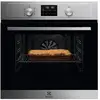 Image de Four encastrable multifonction pyrolyse - electrolux - coh4p06bx3 - inox - anti-trace - porte froide 4 verres - 59 x 59,4 x 56 c COH4P06BX3