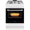 Image de Electrolux - cuisinière gaz 57l 4 foyers blanc lkk620010w - LKK620010W