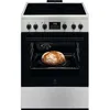 Image de Cuisinière vitrocéramique - ELECTROLUX - LKR664166X - 4 foyers Hi-Light - Four 58L - Nettoyage par catalyse