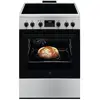 Image de Electrolux - cuisinière vitrocéramique 58l 4 feux inox lkr664166x - série 600 LKR664166X