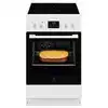 Image de Cuisinière Vitrocéramique Lkr562066w Four 58l Vitrocéramique Blanc 50x60 Cm Electrolux