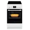 Image de Cuisinière vitrocéramique electrolux lkr562066w 50x60 cm blanche 58 l steambake