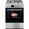 Image de Cuisini ¨re Mixte Electrolux Ekm668989x Inox 60 X 60 Cm
