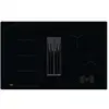 Image de Plaque Induction 80 Cm Vitrocéramique Noire 4 Foyers Aeg Tu84cf43cb
