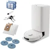 Image de Aspirateur robot Laveur Electrolux 800 avec station tout-en-un ELECTROLUX ER81UW3SW Blanc