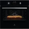 Image de Four pyrolyse Electrolux - Classe A++ - 45 recettes préprogrammées - 72 L (XXL) - Noir - EOF6P46Z0