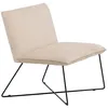 Image de X-lounge fauteuil velours offwhite.