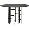 Image de Table À Manger Ronde "copenhagen" 115cm Marron