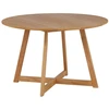 Image de Table À Manger Ronde "yakidon" 120cm Marron