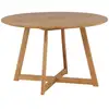 Image de Table repas ronde à volets 120 cm yadikon 19996-080