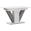 Image de Table À Manger Extensible "disa" 120-160cm Blanc