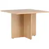 Image de Table À Manger Design "leo" 100cm Naturel