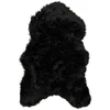 Image de Tapis Imitation Fourrure "katy" 60x90cm Noir