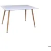 Image de Polar table de salle à manger 75x120 cm blanc.