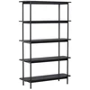 Image de Étagère 5 Niveaux "heim" 190cm Noir