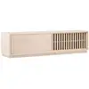 Image de Meuble Tv Design Nervuré "lugo" 180cm Naturel