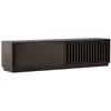 Image de Meuble TV Design Nervuré Lugo 180cm Marron