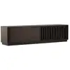 Image de Meuble tv design nervuré lugo 180cm marron