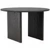 Image de Table À Manger Ronde "bjorholmen" 120cm Noir