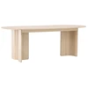 Image de Table À Manger Design "tyreso" 220cm Naturel