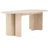 Image de Table de repas 110 x 120 cm tyresö bois blanchi