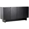 Image de Buffet Design 4 Portes "tyreso" 160cm Noir