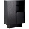 Image de Bahut Haut Design "tyreso" 110cm Noir