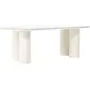 Image de Table À Manger Design "havstenssund" 220cm Blanc