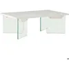 Image de Table basse 120 x 80 cm pieds en verre Ester