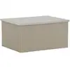 Image de Table Basse Nervurée "lenox" 80cm Beige