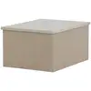 Image de Table basse beige lenox 80 x 60 x 40 cm 62039-102