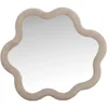 Image de Miroir Mural Ondulé "kungsbacka" 70cm Beige