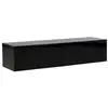 Image de Meuble tv 2 tiroirs fristad 160cm noir