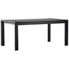 Image de Table à manger extensible en bois slider 170-250cm noir 61943-100