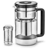 Image de Carafe filtrante - Aarke - Purifier - Verre et acier inoxydable - 166 L - Compatible lave-vaisselle