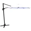Image de Parasol Déporté Rotatif "leeds" 300cm Blanc