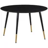 Image de Table ronde en MDF et acier Dipp 115 cm