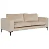 Image de Canapé 3 Places En Velours "bolero" 215cm Beige