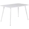 Image de Table À Manger Design "polar" 120cm Blanc