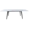 Image de Table À Manger Extensible "jimmy" 150-240cm Blanc