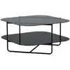 Image de Table Basse En Verre "un-line" 85cm Noir